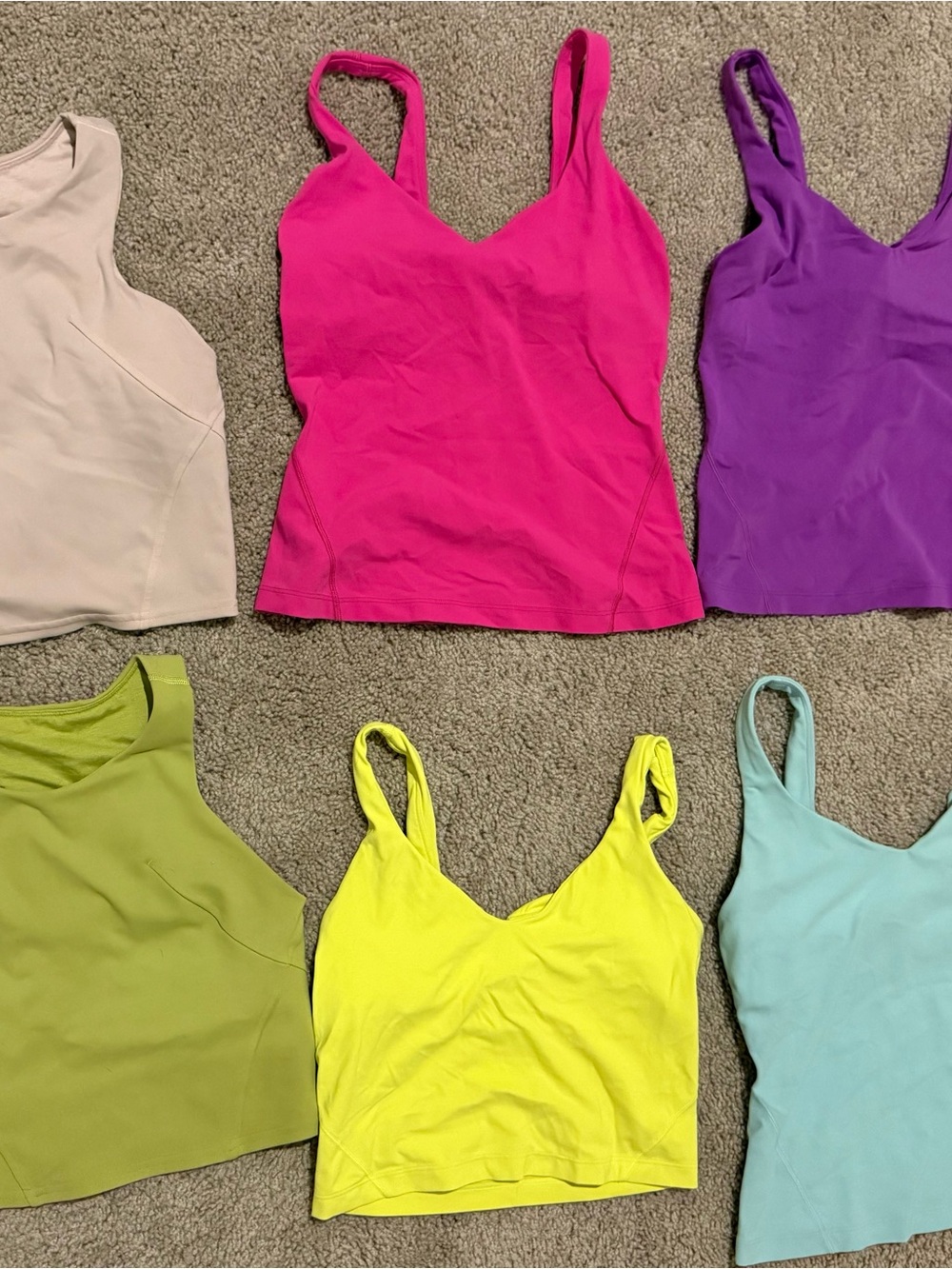 Women’s Sleeveless V-Neck Tank Top - Pink